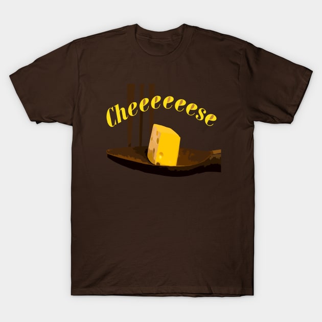 Che-e-ese T-Shirt by Evgeniya